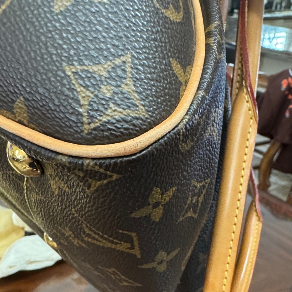 Louis Vuitton Brown Monogram Shoulder Bag - Picture 13 of 16